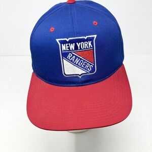 Vintage New York Rangers Hat Cap Snap Back NHL Hockey Sports‎ Specialties 90s